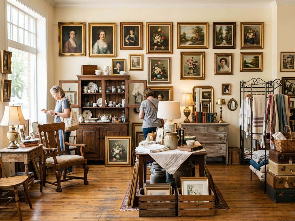 Kontakta en second hand-butik direkt och fråga om de tar emot saker från ett dödsbo