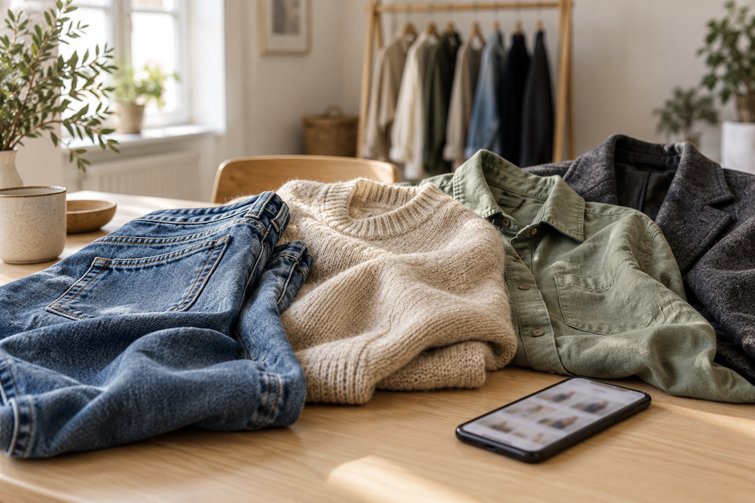 Klädbutiker med second hand – här säljs både nytt och begagnat